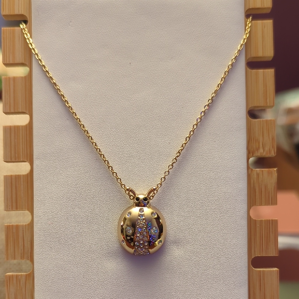Park Lane Gold Ladybug Necklace